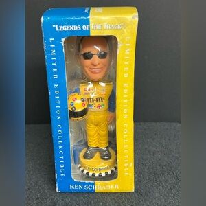 Ken Schrader #36 M&M's NASCAR Legends of the Track Bobblehead /20,036 - 2002